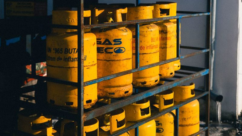 LPG cylinder installations