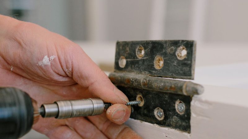 Door and hinge repairs