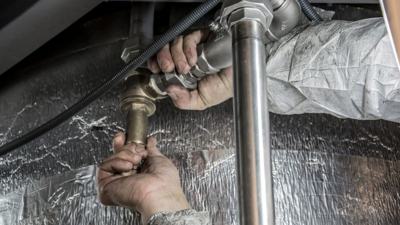 Geyser and pipe installations