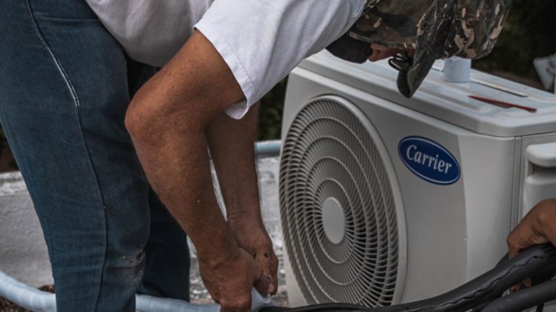 Outdoor unit maintenance